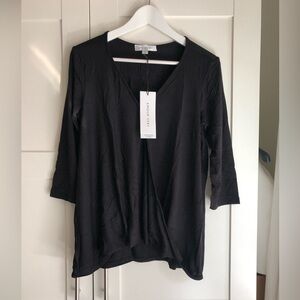 Amour Vert Paulina Black Cardigan in M